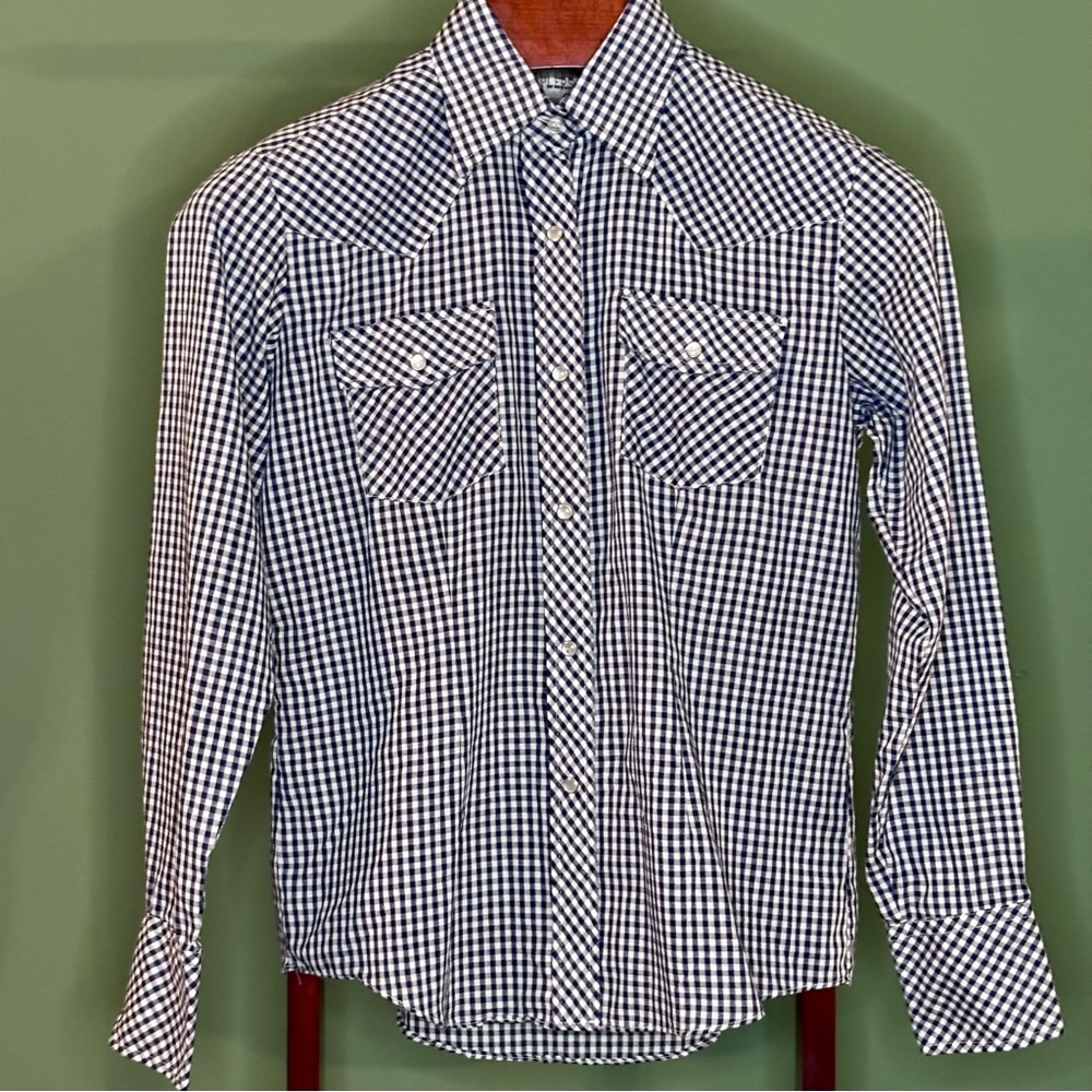 SHEPLERS: Vintage Pearl Button Original Western Wear Shirt